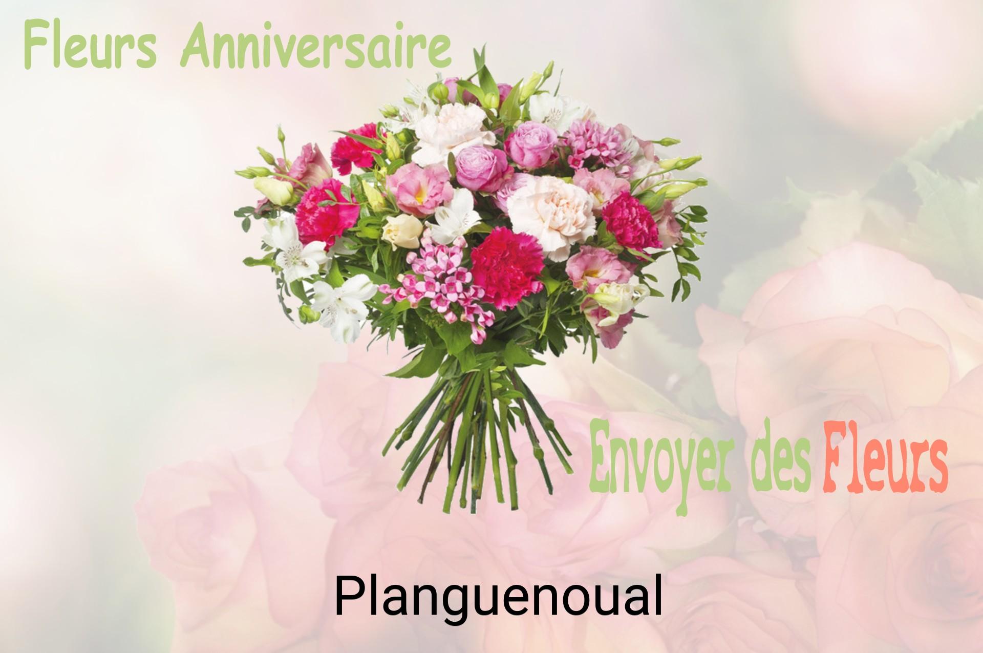 Bouquet de fleurs d’anniversaire livré à Planguenoual
